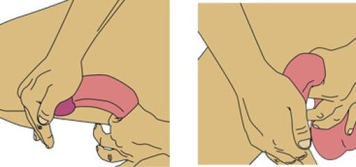 bending of the penis for enlargement