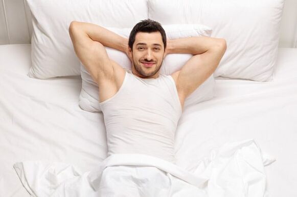 man with enlarged cock massage